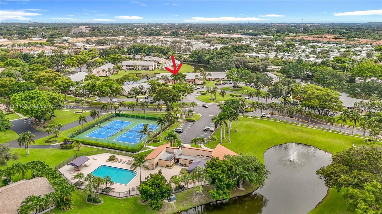 Enjoy beautiful lake views from every room in this 2 bedroom, 2 bathroom Boca Glades home featuring tile floors in the main living areas, wood floors in the bedrooms, granite counters, stainless steel appliances, screened & covered terrace perfect for enjoying your morning coffee while overlooking the serene lake beyond. Just steps from the clubhouse and pool, this residence offers comfort and convenience in one of Boca Raton’s most desirable communities. Close to shopping, dining, schools, and highways. Perfect for year-round living or investment.
