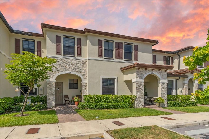 Great opportunity! Seller is motivated and willing to offer $26,000 in seller contributions.
Stunning 2-story townhouse with beautiful canal and breathtaking sunset views! Enjoy serene waterfront living with direct canal access—perfect for kayaking or relaxing by the water. This spacious home features 3 bedrooms, 2.5 bathrooms, and a modern open-concept design. Located in the desirable Enclave South community with low HOA fees, just minutes from the Florida Turnpike and US-1 for easy commuting. Zoned for top-rated Mater Academy Bay Elementary. Close to shopping, dining, parks, and more. Don’t miss this rare chance to own a move-in-ready canal-front home in a prime Cutler Bay location. Act fast!