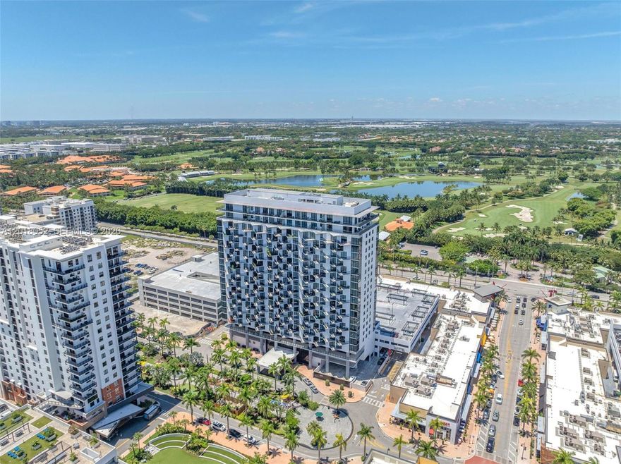 Located in the heart of Downtown Doral, this stunning 9th-floor northeast-facing corner unit offers breathtaking views and the best of modern condo living. The 2-bedroom, 2-bath layout is thoughtfully designed with floor-to-ceiling impact windows and doors that flood the space with natural light. The kitchen features upgraded cabinetry and brand-new countertops and appliances, while elegant crown molding, built-in closets, and generously sized bedrooms complete the interior. Resort-style amenities include a state-of-the-art fitness center, sauna, pool, children's playroom, and optional valet parking. Steps from an A-rated elementary school, top-rated restaurants, boutique shops, and all the vibrant energy Downtown Doral has to offer. Preferred lender available — ask listing agent for details.