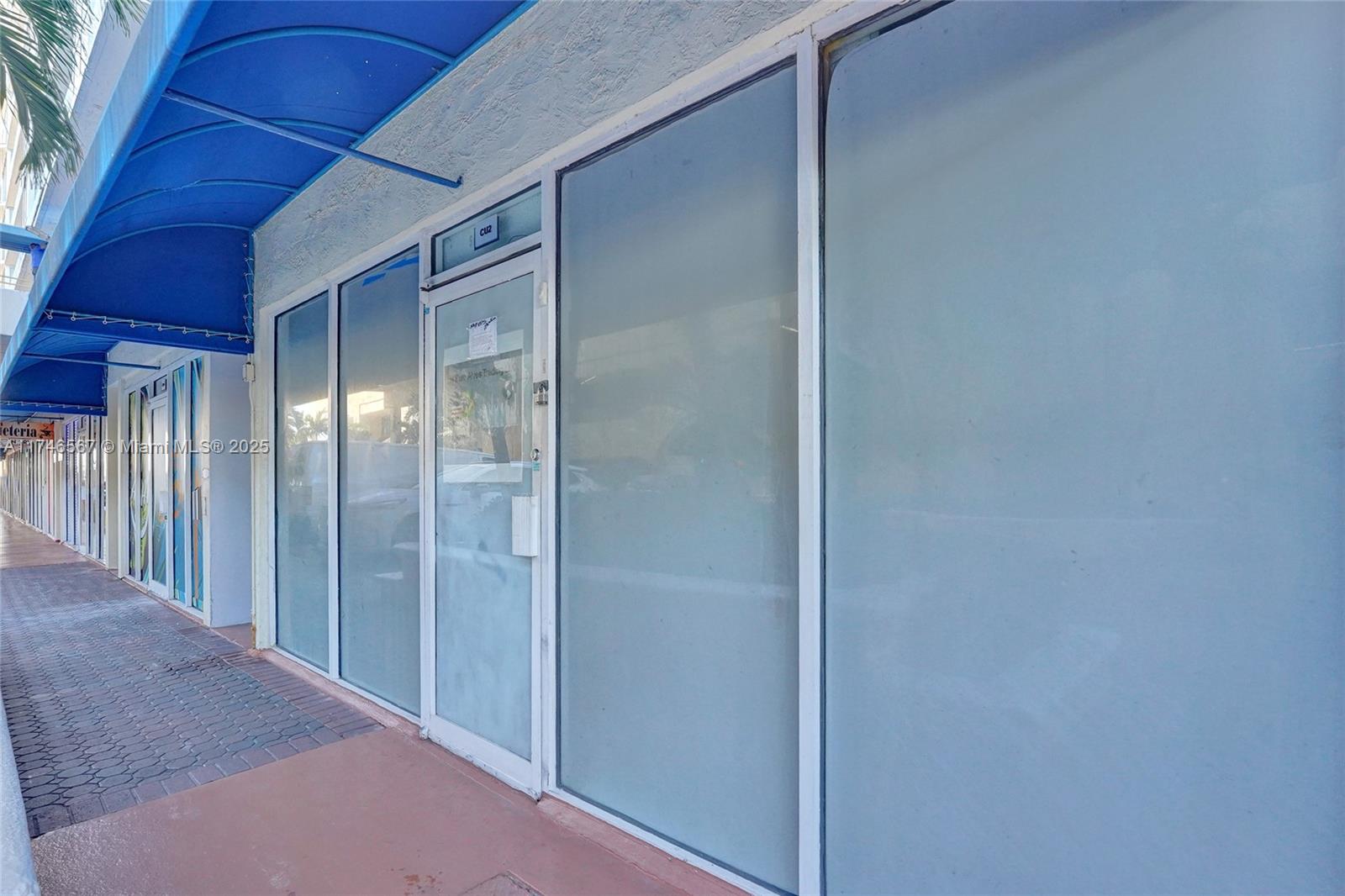 Great investment opportunity to own a 428sqft commercial space with beautiful views of the Bay at Grandview Palace Condo in North Bay Village. Just below a High rise building with 625 apartments and other apartment buildings around, lots of exposure to foot traffic. Located few minutes from Miami Beach, near Collins Ave and 71th Street. With easy access to transportation and a dynamic surrounding community, this multifaceted space is ideal for serving a diverse clientele. Unit with central A/C and private bath. Association includes water, security, cleaning and maintenance of social areas.