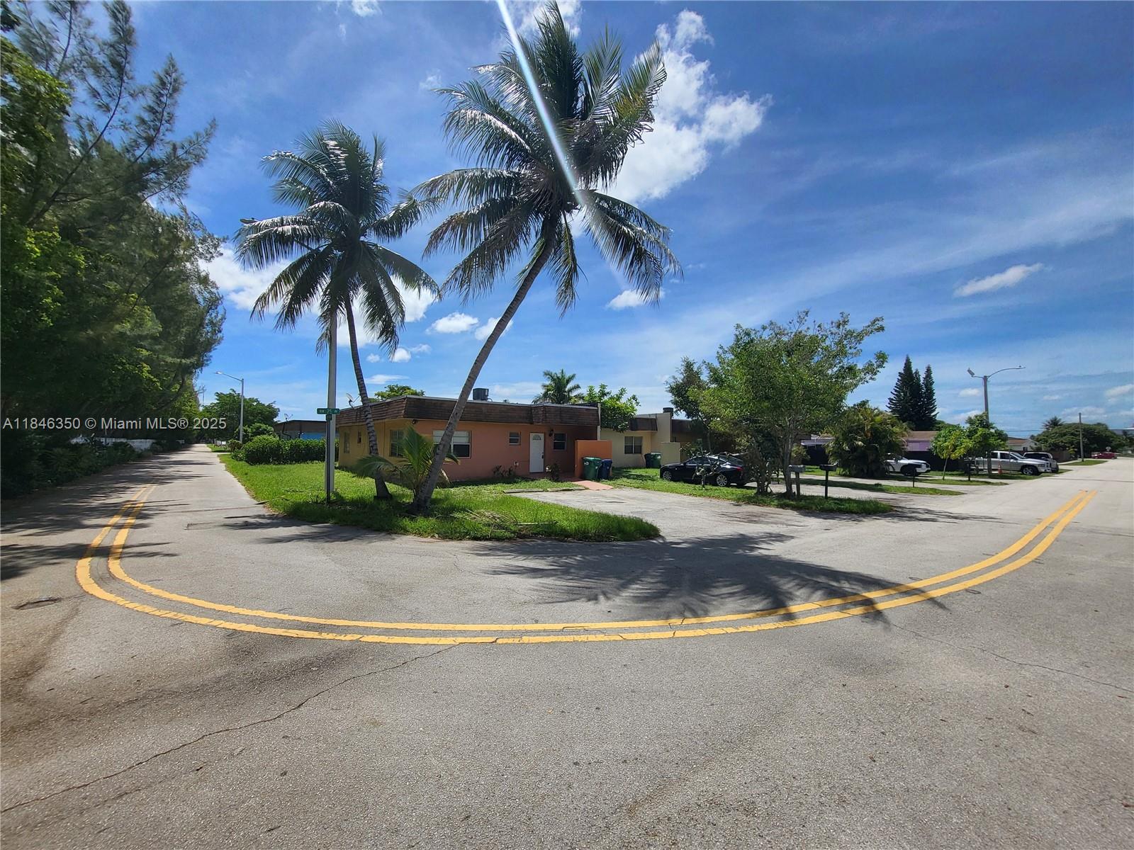 Charming, spacious, and luminous rental featuring 3 beds/2 bath located in Miami Gardens! It is a one-floor row house that shares a sidewall with neighbor, it is a corner unit, so the other side is wide open. Offers a comfortable living space with all-important appliances. Location? Amazing, 1.5 miles from the Hard Rock Stadium, Miramar Pineland Park, essential shops, supermarkets and pharmacies. Easy access to turnpike. The A/C is currently off, works, the drain line just needs to be unclogged which will be done in the upcoming days.