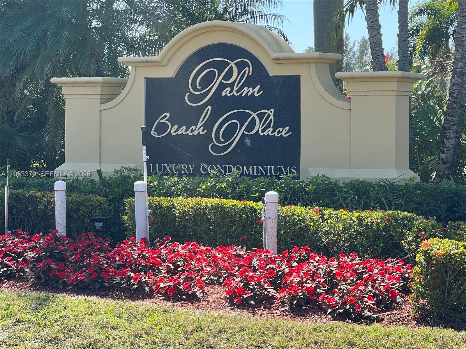 PALM BEACH PLACE CONDO - Residential Lease