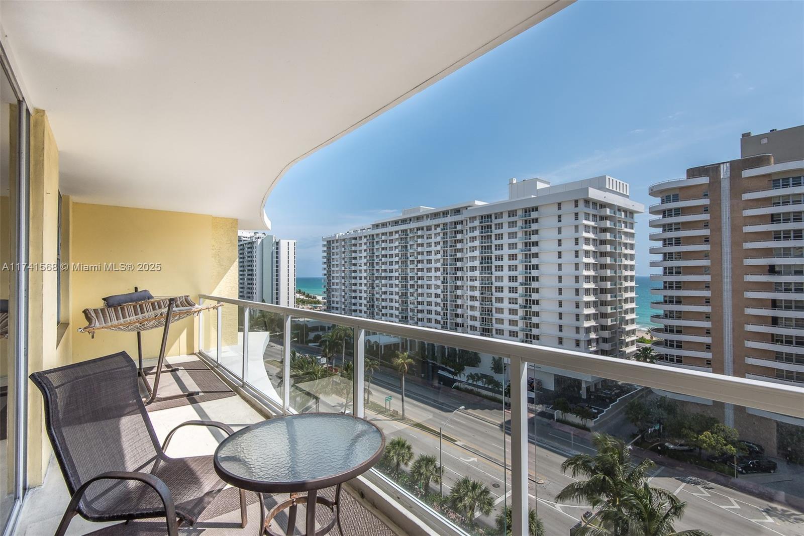 Rental Property at 5600 Collins Ave 11A, Miami Beach, Miami-Dade County, Florida - Bedrooms: 1 
Bathrooms: 1  - $2,800 MO.