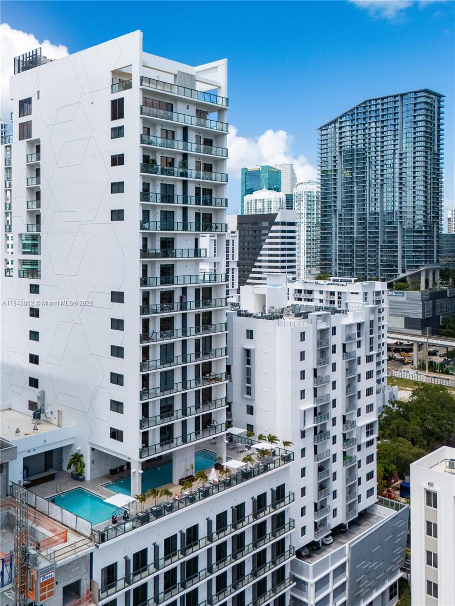 Modern and fully furnished studio in the heart of Miami, just minutes from Brickell. Unit #209 features a queen bed, smart TV, Wi-Fi, A/C, and a private updated bathroom. The kitchenette includes a mini fridge, microwave, coffee maker, and utensils. Located in a secure building with keypad entry and shared laundry facilities—perfect for short or mid-term stays.