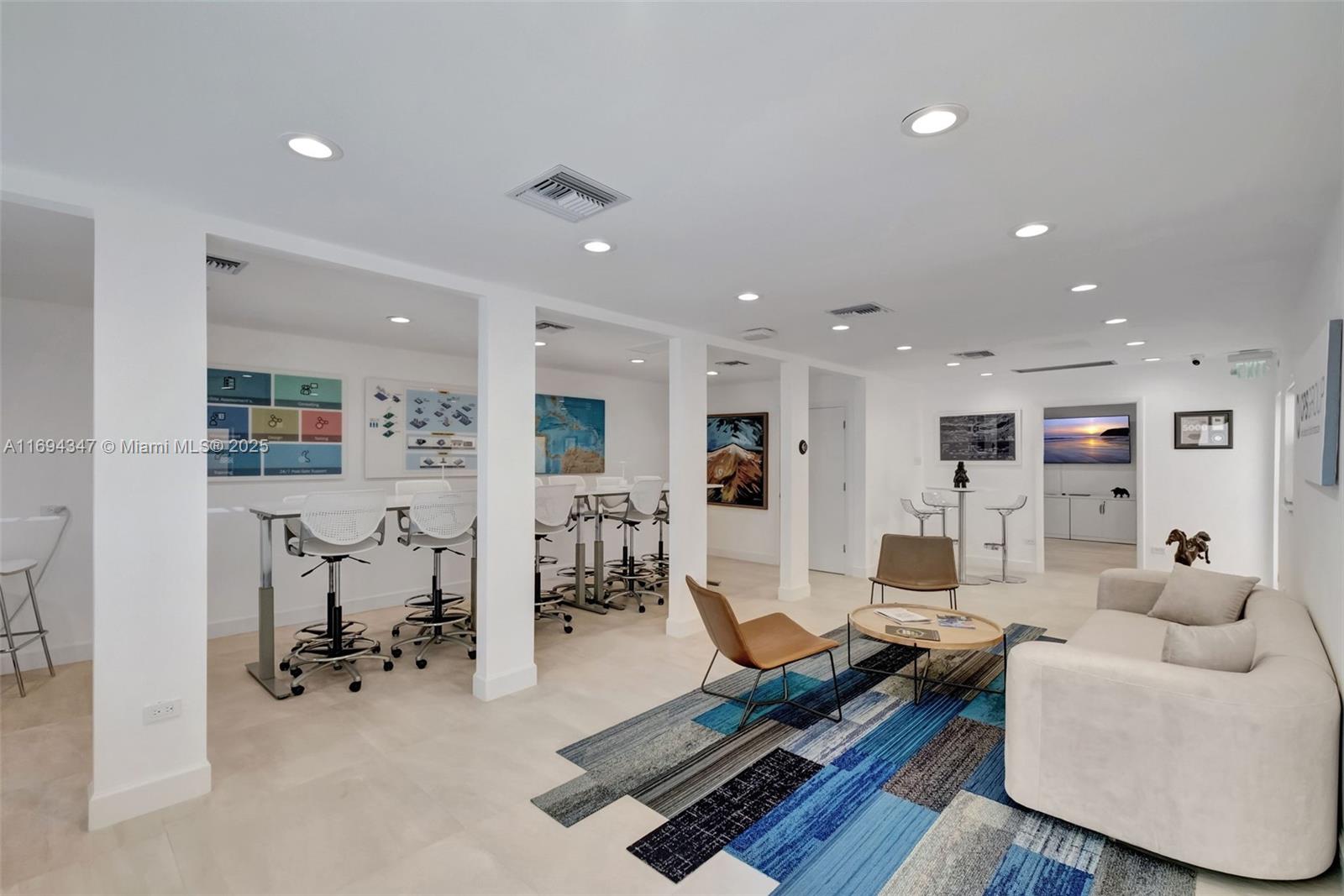 This newly remodeled space offers the perfect "work and entertain" setup in the heart of Coral Gables. The property features +/- 1,510 SF office. With 3 separate restrooms, and 3 assigned parking spaces. This property is conveniently located just 4 blocks to Miracle Mile, and 1 block to Ponce de Leon, placing you within walking distance of Coral Gables’ premier shopping, dining, and entertainment options. Ideal for professionals seeking a convenient, modern, and dynamic lifestyle in one of Miami's most sought-after areas. Easy to show.