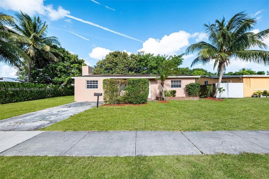 Move-in ready 3/2 ranch style home featuring a comfortable layout and a spacious backyard perfect for outdoor living. Well-maintained and ideal for everyday comfort and entertaining. A great opportunity to own a charming home with plenty of space inside and out.