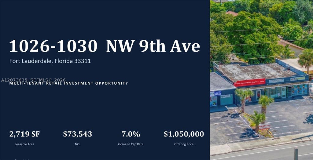 Photo of 1026 NW 9th Ave, Fort Lauderdale, FL 33311 (MLS # A12073635)