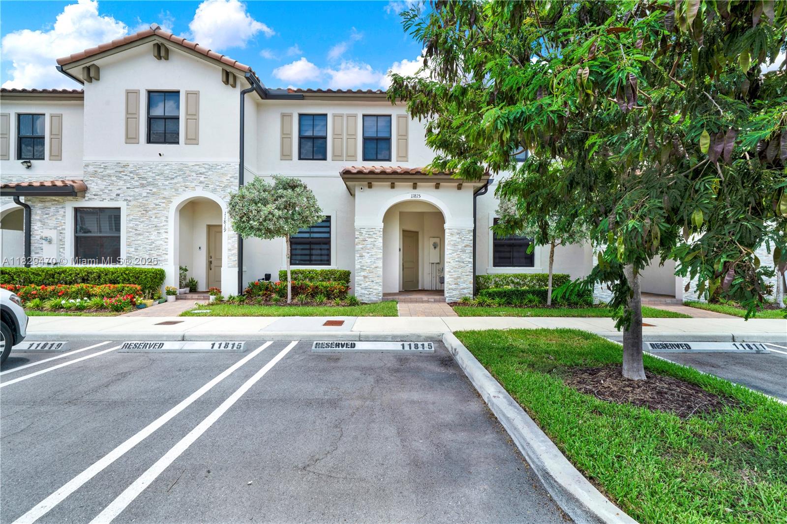 Assume this mortgage with 5.5% interest, if buyer qualifies. 3 bedroom, 2.5 bath home in Lennar's "Corsica" community! Home features a large 1,612 sq ft living space, full size Samsung front door washer and dryer on the second floor, large family room perfect for entertaining with a half bath on the first floor, tile flooring downstairs and carpet upstairs, with laminate on stairs and hallways, beautiful kitchen with stainless steel appliances, nice size master bedroom with walk-in closet, high impact doors, and fenced in backyard - perfect for BBQ! Like new! Built in 2022! Excellent condition! The community features a beautiful clubhouse with a pool and gym. Easy access to the Florida Turnpike provides convenient connections to the Florida Keys. Very motivated Sellers.