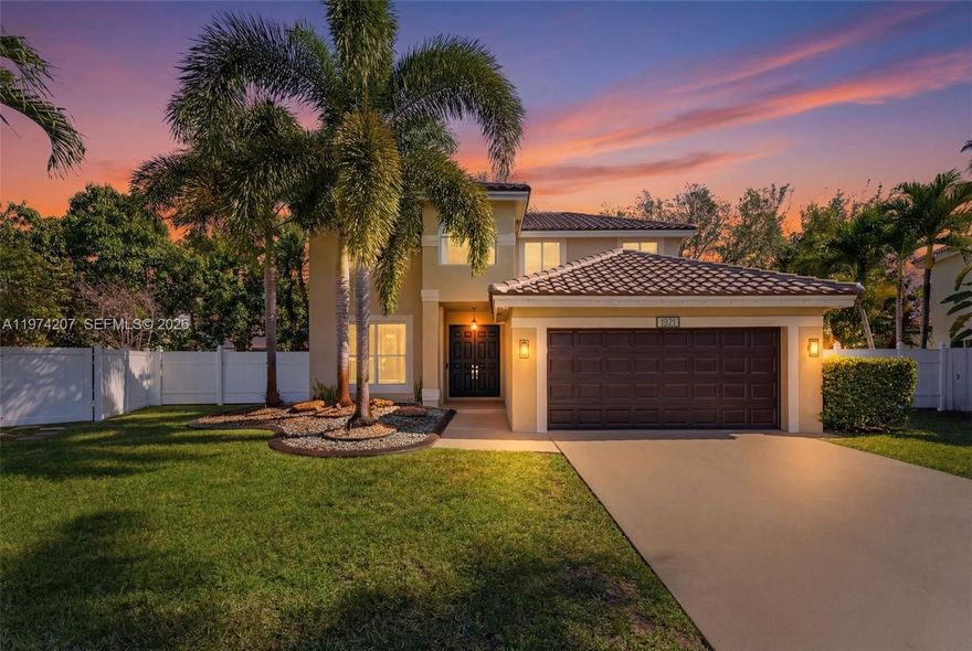 Beautifully maintained 4 bedroom, 2.5 bathroom home located in the highly sought after Silver Lakes community of Pembroke Pines. Major updates include a 2019 roof, impact windows, 2019 AC, and a 2021 water heater, plus a generator transfer switch for added peace of mind during hurricane season. The home features a renovated kitchen and sits on an oversized 10,937 sq ft lot with a massive, private backyard offering plenty of room for a pool, outdoor kitchen, or your own outdoor oasis. Located in a safe, family oriented community with excellent schools, and conveniently close to major highways, shopping, dining, and everyday conveniences.