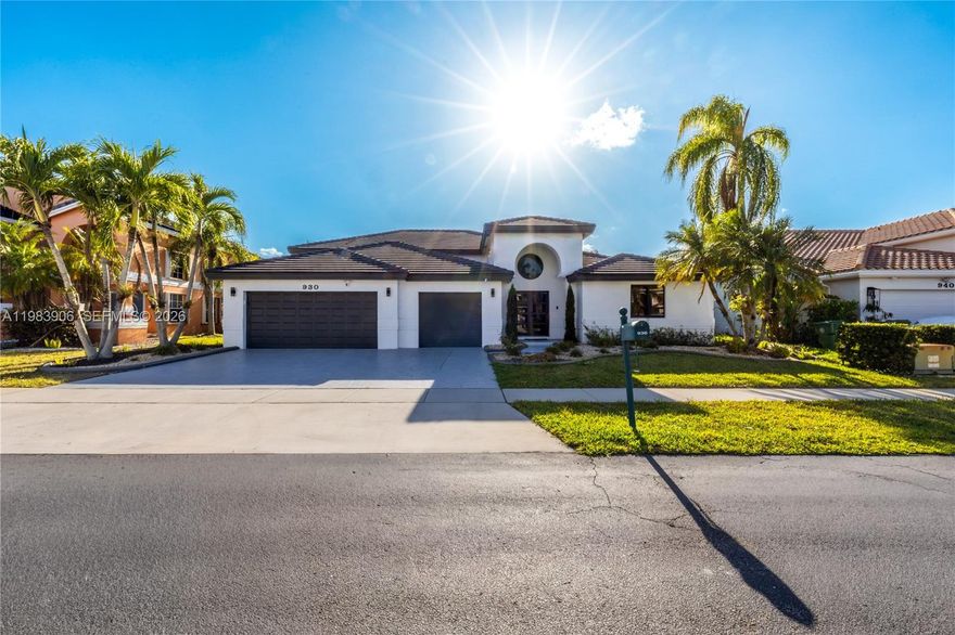 Beautiful single-family home located in the highly desirable Preserve Estates community at Chapel Trail in Pembroke Pines. This well-maintained residence features a spacious layout with abundant natural light, a modern kitchen, and comfortable living areas. This residence features 5 bedrooms and 3 modern bathrooms. Step outside to a private backyard oasis featuring a sparkling pool, ideal for relaxing or hosting gatherings year-round. The home also offers a 2-car garage, generous driveway space, and a nicely landscaped lot. Conveniently located near top-rated schools, parks, shopping centers, and with easy access to major highways, including US-27 and I-75.