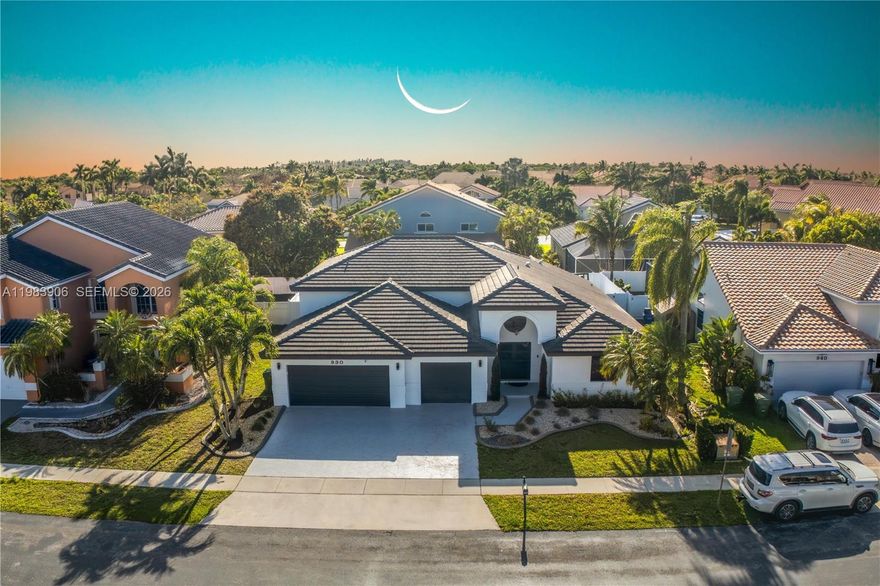 Beautiful single-family home located in the highly desirable Preserve Estates community at Chapel Trail in Pembroke Pines. This well-maintained residence features a spacious layout with abundant natural light, a modern kitchen, and comfortable living areas. This residence features 5 bedrooms and 3 modern bathrooms. Step outside to a private backyard oasis featuring a sparkling pool, ideal for relaxing or hosting gatherings year-round. The home also offers a 2-car garage, generous driveway space, and a nicely landscaped lot. Conveniently located near top-rated schools, parks, shopping centers, and with easy access to major highways, including US-27 and I-75.