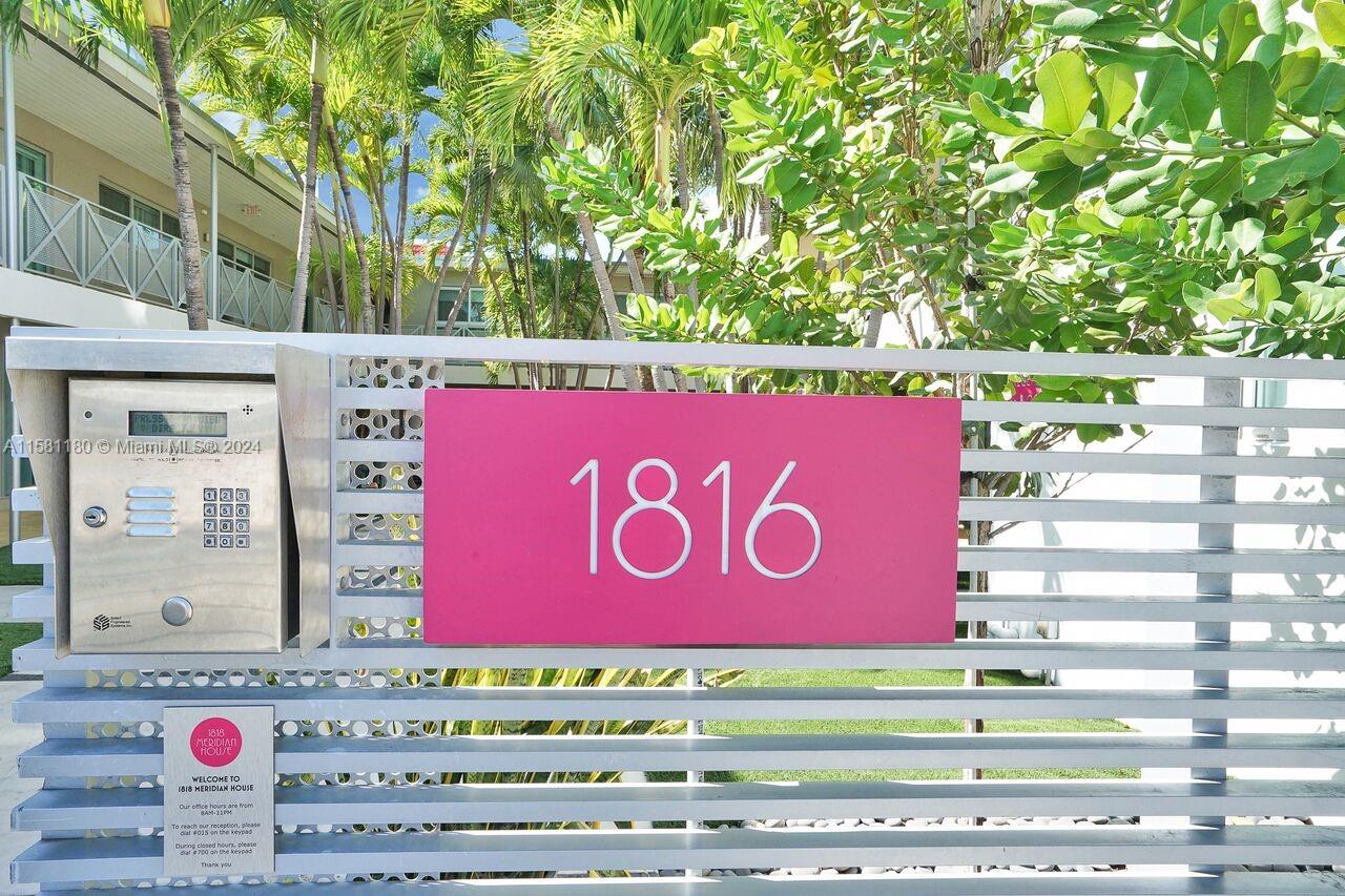 1816 Meridian Ave 19, Miami Beach, Miami-Dade County, Florida - 2 Bedrooms  
1 Bathrooms - 