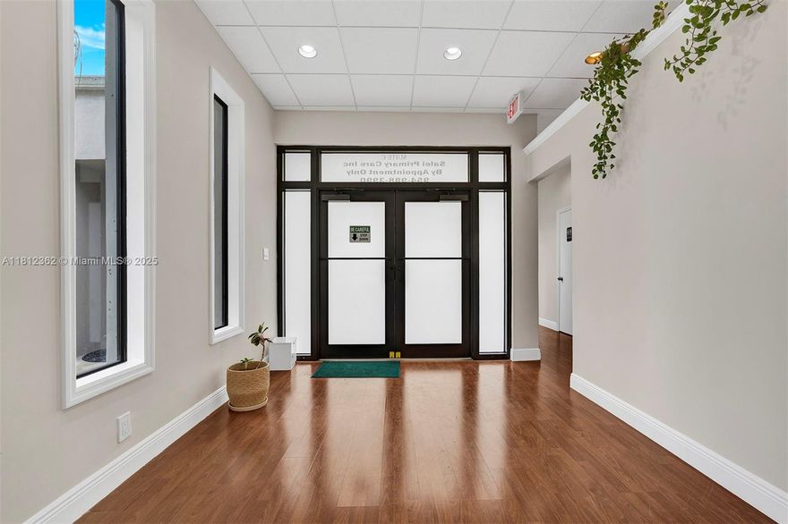 This space is well suited for a number of professional uses.  There are 24 available surface parking spaces for use by all tenants of the building.  It is an owner maintained and completely renovated office building; the property manager is on site.