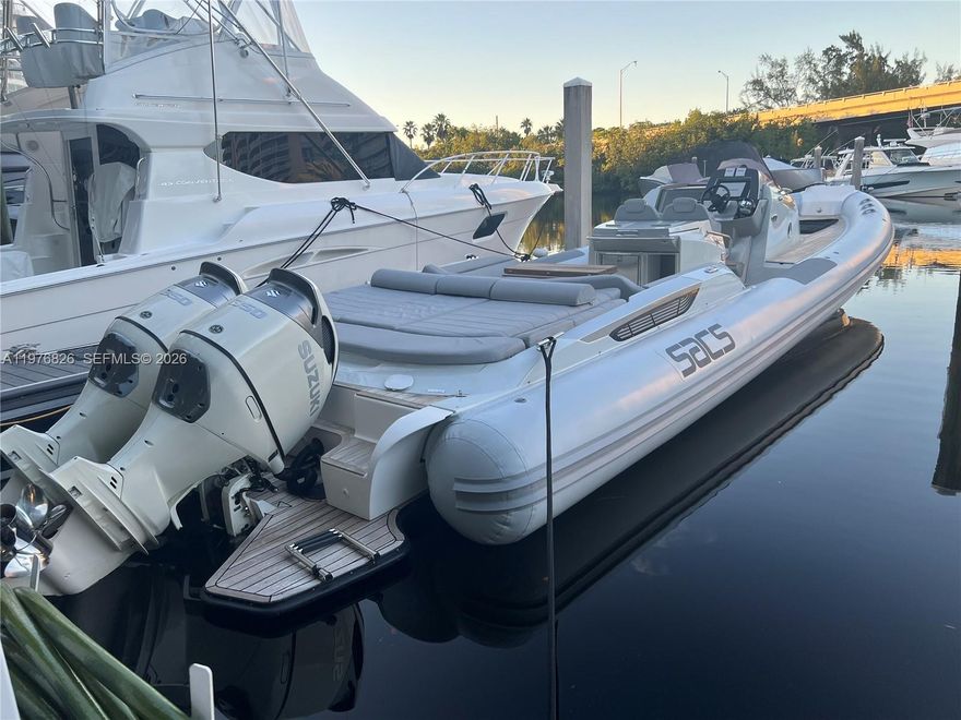 Lovely 50' X 18' slip.  Located Mystic Pointe Marina with 24 hour security gated community . . Tenant does not required residency. NO LIVE ABOARD! Water and Wi-Fi included; electricity paid by tenant, 50/30 amp power with pump out service. Unassigned 1  garage parking space for slip .  Deep water, easy access to bay and ocean with no fixed bridges. Just 40 miles from the Bahamas, less than an hour by vessel north to Ft Lauderdale . ANNUAL LEASE ONLY