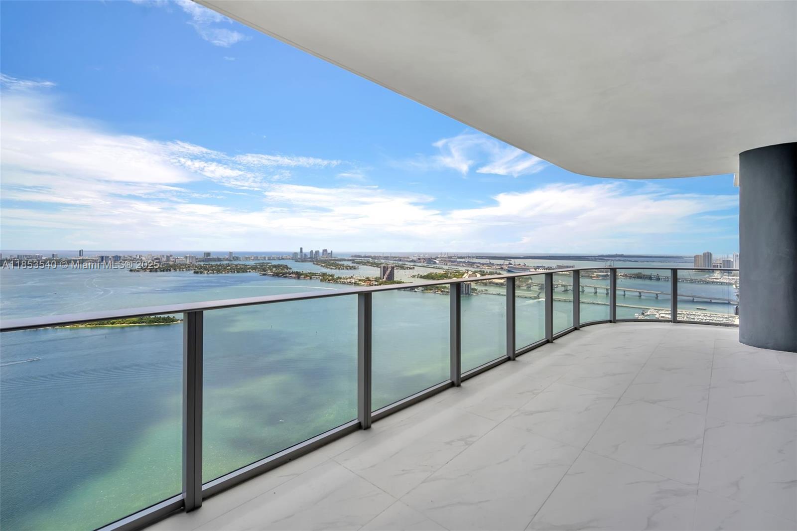 EXPERIENCE LUXURY LIVING AT ARIA RESERVE MIAMI, THE CITY'S LARGEST WATERFRONT DEVELOPMENT, PERFECTLY SITUATED ON 5 ACRES OF PRISTINE LAND WITH UNOBSTRUCTED VIEWS OF BISCAYNE BAY. STEP INTO THIS STUNNING 45TH-FLOOR CORNER RESIDENCE, FEATURING AN OPEN-CONCEPT LAYOUT WITH FLOOR-TO-CEILING IMPACT GLASS. BREATHTAKING VIEWS OF BISCAYNE BAY, THE MIAMI SKYLINE, AND THE ATLANTIC OCEAN. SLEEK GOURMET KITCHEN WITH TOP-OF-THE-LINE SS APPLIANCES. EACH SPACIOUS BEDROOM OFFERS ITS OWN EN-SUITE BATHROOM. RESIDENTS ENJOY 2 ACRES OF RESORT-STYLE AMENITIES, INCLUDING THREE SWIMMING POOLS, TENNIS, FITNESS CENTER, SPA, KID'S PLAYGROUND, WINE LOUNGE, BASKETBALL COURT, DOG PARK, THEATER, AND MORE!! LIVE THE ELEVATED LIFESTYLE YOU DESERVE AT ARIA RESERVE MIAMI-WHERE SOPHISTICATION MEETS WATERFRONT SERENITY!!