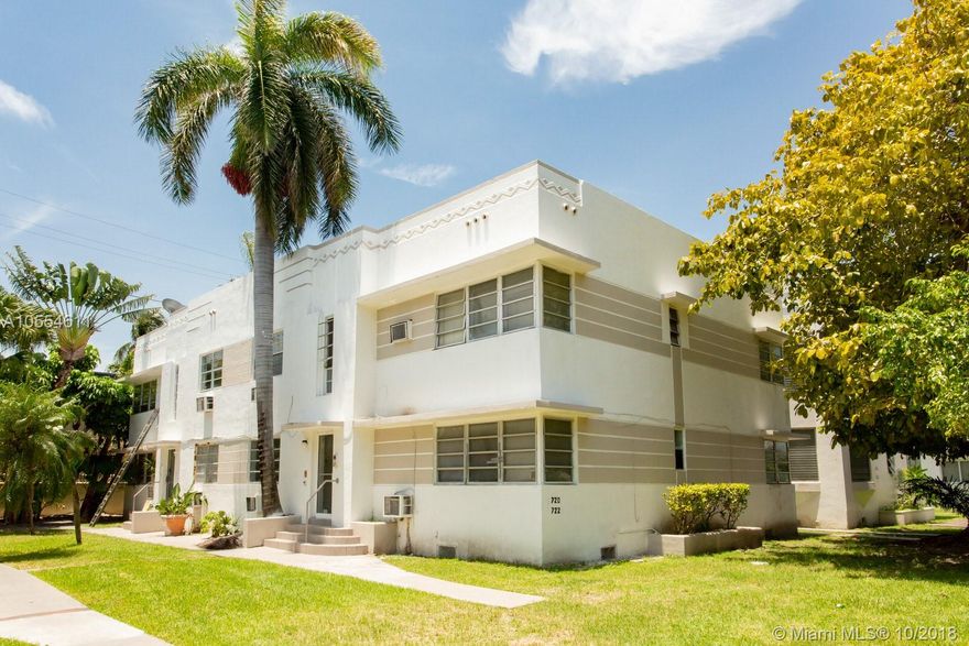 The apartment is located within walking distance to the beach. Enjoy the night life, restaurants and shopping Miami Beach has to offer just outside your door. Includes water, sewer and pest control. We offer 7 or 12 month leases.