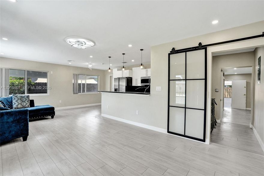 Spacious and beautifully updated 3-beds, 2-bath single-family home offering over 2,100 sq. ft. of living space in a prime Fort Lauderdale location! This versatile property features a huge Media/Game Room that can easily be converted into a private Mother-in-Law suite or separate income-producing quarters, making it ideal for multi-generational living or rental potential.

Updated in 2026, this move-in-ready home showcases a bright open layout,  modern upgrades, new appliances, tankless water heater and a screened patio designed for your comfort. For peace of mind, hurricaine impact windows, roof 2020, AC handler 2026 and two separate entry driveways, easily accommodating 6 vehicles , and plenty of space to park an RV or boat—a rare find with no HOA restrictions.

Situated on a large corner lot, this one-story residence is perfect for entertaining, family living, or investment opportunities. Enjoy unbeatable accessibility with I-95 and the Fl. Turnpike just 5 minutes away.  Ft. Laud. Beach and Fort Laud.-Hollywood International Airport within 20 minutes.  Shopping, dining, and nightlife of Las Olas Boulevard only 15 minutes away.

10 Minutes driving distance to the famous Hard Rock, this home combines location, lifestyle, and versatility. Whether you’re searching for a primary residence, multi-generational setup, or an income-producing property, this home offers endless possibilities.  Mutiple offers expected.  Seller will review offers Tuesday evening.
