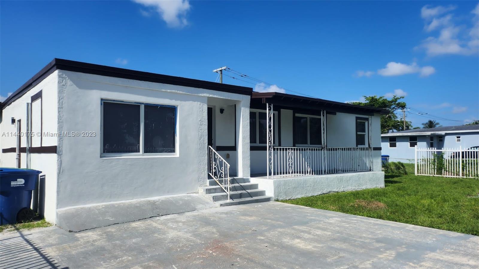 Beautifully remodeled property with brand new floors, kitchen, bathrooms, A/C and impact doors and windows.