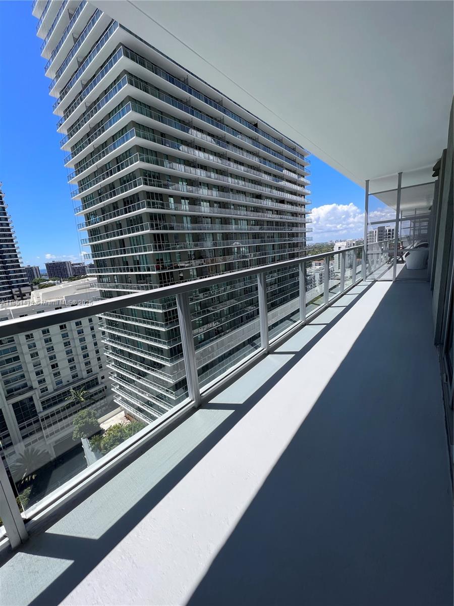 Spacious 1 bedroom 1 bath in the highly desired Brickell Axis. Live steps away from all of the best restaurants, shops, gyms, bars, tennis courts, metro rail and more. Floor to ceiling impact windows which lead out to a large balcony that stretches from living room to main room. Fully equipped with top of the line appliances, full size washer and dryer in unit. Spacious bathroom with separate shower and tub. Carpet has been professionally cleaned and unit was freshly painted throughout. Building amenities include 24 security and lobby attendant, 2 pools 1 lap pool, spa, gym, kids room.