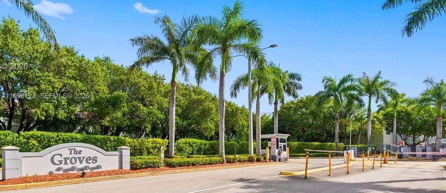 Beautiful 2 beds, 2.5 baths WATERFRONT home in a gated community at The Venetia Grove offering 24-hour security and resort-style amenities, Property is currently leased UNTIL 1/31/2027.NO LOW BALLS OFFERS! For offers Please Read Broker Remark. Do not send Offers with a Link or Via text.