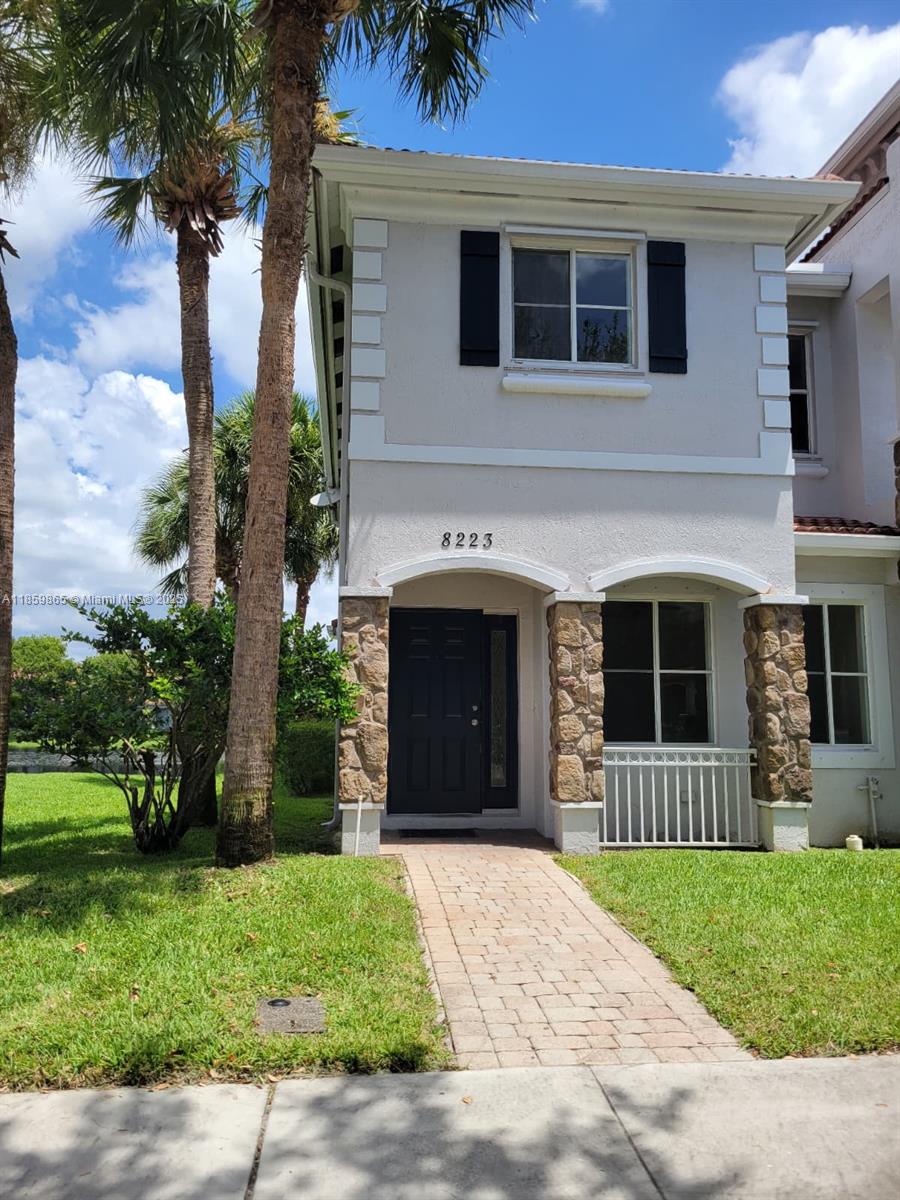 Welcome to this well-maintained 3-bedroom, 2.5-bathroom corner townhouse located in a desirable gated community. Freshly painted and move-in ready, this home offers comfort, style, and a tranquil lake view you’ll love coming home to.
Enjoy spacious living areas with a functional layout, featuring elegant laminate and tile flooring throughout. The updated kitchen boasts modern stainless-steel appliances and plenty of cabinet space, perfect for everyday living or entertaining. Washer and Dryer inside the unit. It has two assigned parking spaces right outside the door.
The community offers amenities including a pool, basketball court, and playgrounds—perfect for active families and relaxed weekends.
Don’t miss this opportunity to own a lakefront gem in a secure and vibrant neighborhood!