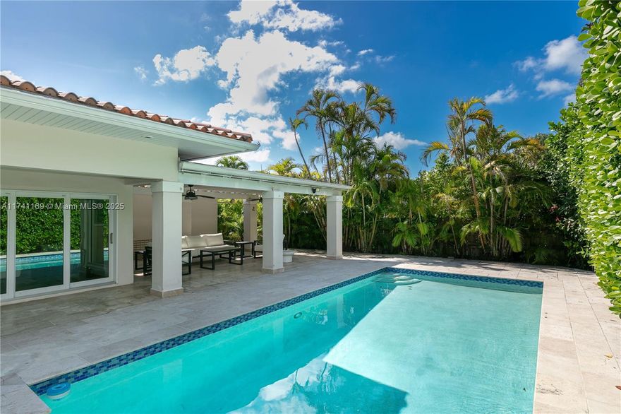 Discover this stunning well-designed 4-bedroom, 3-bathroom home in the heart of Key Biscayne. This elegant and spacious single-story residence features hurricane-impact windows for safety and a spacious backyard with a sparkling pool—perfect for outdoor entertaining. Inside, the stylish kitchen boasts stainless steel appliances, ample cabinetry, and a cozy breakfast nook. The open floor plan seamlessly blends comfort and sophistication. Just a short walk to pristine beaches, this home offers easy access to world-class amenities, including a championship golf course, top-tier tennis facilities, a full-service marina, and upscale dining and shopping. Experience the charm and vibrant island lifestyle of Key Biscayne.