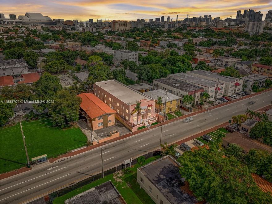 Fully renovated in 2023 gem in the heart of the vibrant Little Havana neighborhood; This incredible property offers a unique blend of modern interiors and a nostalgic retro façade, capturing the essence of this iconic area. Situated on an expansive 8,500 sq ft lot with T-5 Open zoning, this property is a rare find. Featuring four spacious 2-bedroom/1-bathroom units and twelve 1-bedroom/1-bathroom units, offering a total of 20 bedrooms and 16 bathrooms. The zoning permits short-term rentals, providing great income potential. Convenience with just a block away from the buzzing entertainment district on Calle 8 and a short 8-minute drive to I-95, Brickell, Downtown, Coral Gables, and Miami International Airport. The location is unbeatable. Don't miss this outstanding investment opportunity!
