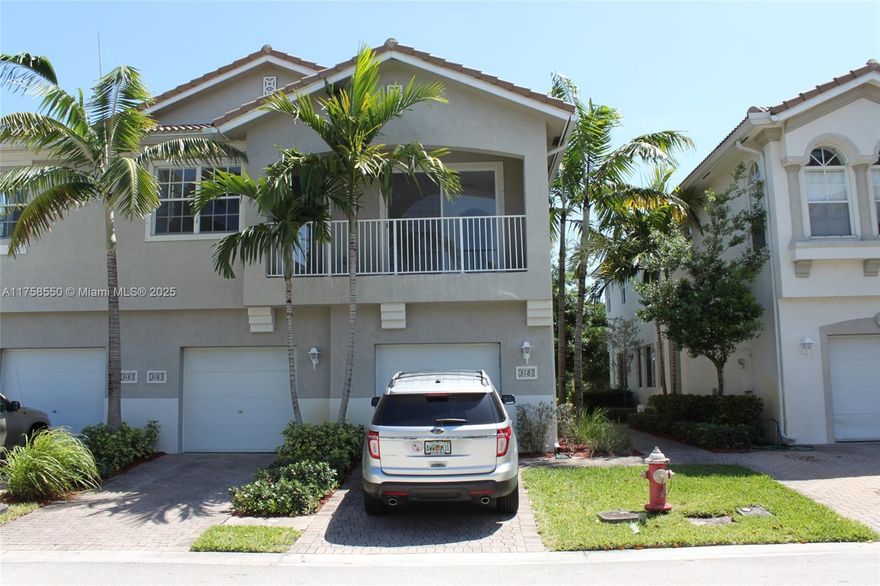 Totally upgraded 2 bed 2 bath town-home with balcony and 1 car garage. New Laminate floors. Modern kitchen with granite countertops and stainless steel appliances,  washer and dryer inside the unit.  Resort-like gated community with 24/7 guard gate. A rated school district, with easy access to all major highways. 650 + credit score, proof of income 2.5 times