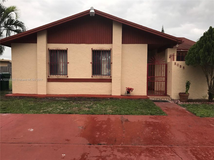 Snap to it!! Come make this Wonderful 3 bedroom 2 bath home in Miami Gardens yours.  This home features a combo living room/dining room area. Screened patio great for BBQ. Large backyard and plenty of parking.  Bedroom has separate private entrance. Please see broker remarks for showing instructions.  Ok to lease right away.