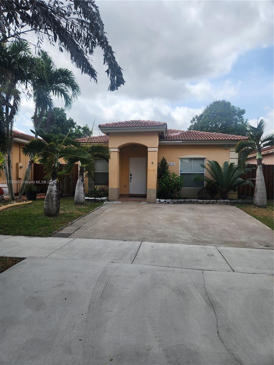 Rental Property at 8118 Nw 200th St, Hialeah, Miami-Dade County, Florida - Bedrooms: 3 
Bathrooms: 2  - $3,300 MO.