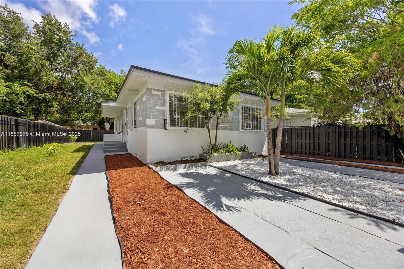 Fully Renovated 1-Bedroom Home for Rent Welcome to your new home! This beautifully renovated 1-bedroom, 1-bath residence offers comfort, style, and privacy in one of Miami’s vibrant neighborhoods. Featuring brand-new flooring throughout, a modern kitchen with stainless steel appliances, and a spacious laundry room, this home is move-in ready. Enjoy lush landscaping that creates a peaceful, tropical atmosphere all around the property. The fully fenced yard offers both security and space—perfect for relaxing or entertaining. Don't miss this amazing opportunity to live in a fresh, stylish home that’s been thoughtfully updated from top to bottom. Schedule your tour today—this one won’t last long!