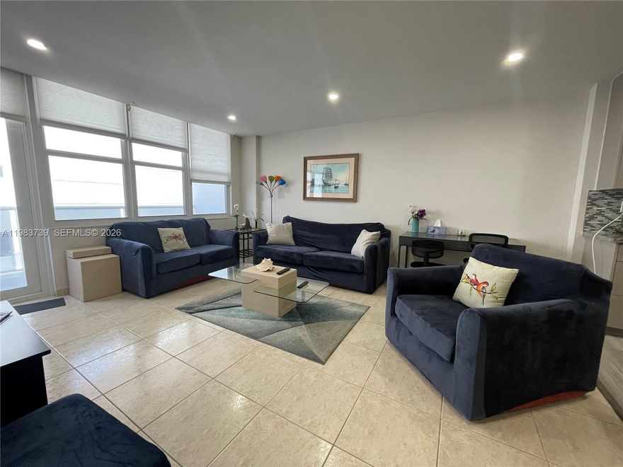 Fully furnished 1 bed | 1.5 baths located in a resort-style beachfront building with direct ocean access. Enjoy top amenities including a pool, gym, sauna, and attended lobby. Prime location close to everything you need. Live the beach lifestyle every day.