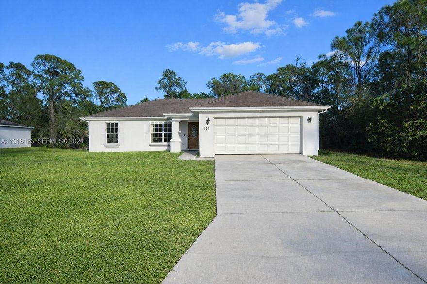 SELLER OFFERING 10K BACK FOR CLOSING COST ASSISTANCE!!! Fully renovated -move-in ready and designed for modern living. The kitchen features brand-new cabinets, countertops, and appliances, making meal prep a pleasure, while the bathrooms have been completely updated with new tile, stylish shower heads, and modern fixtures. Tile flooring flows throughout the home, complementing the bright, open layout with cathedral ceilings and a split-bedroom design for added privacy. Step outside to a private, screened-in pool and spacious lanai, perfect for entertaining or relaxing in the Florida sun. Additional upgrades include an epoxy-coated garage floor, wall-mounted pest tubes, and a roof approximately 9 years old, offering peace of mind.