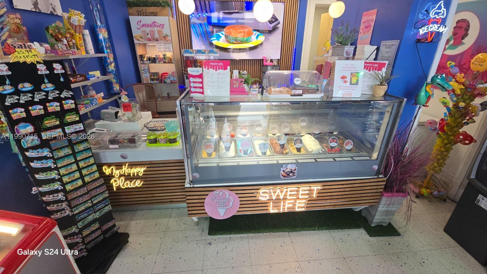 Ice Cream Shop for Sale in Miami Beach