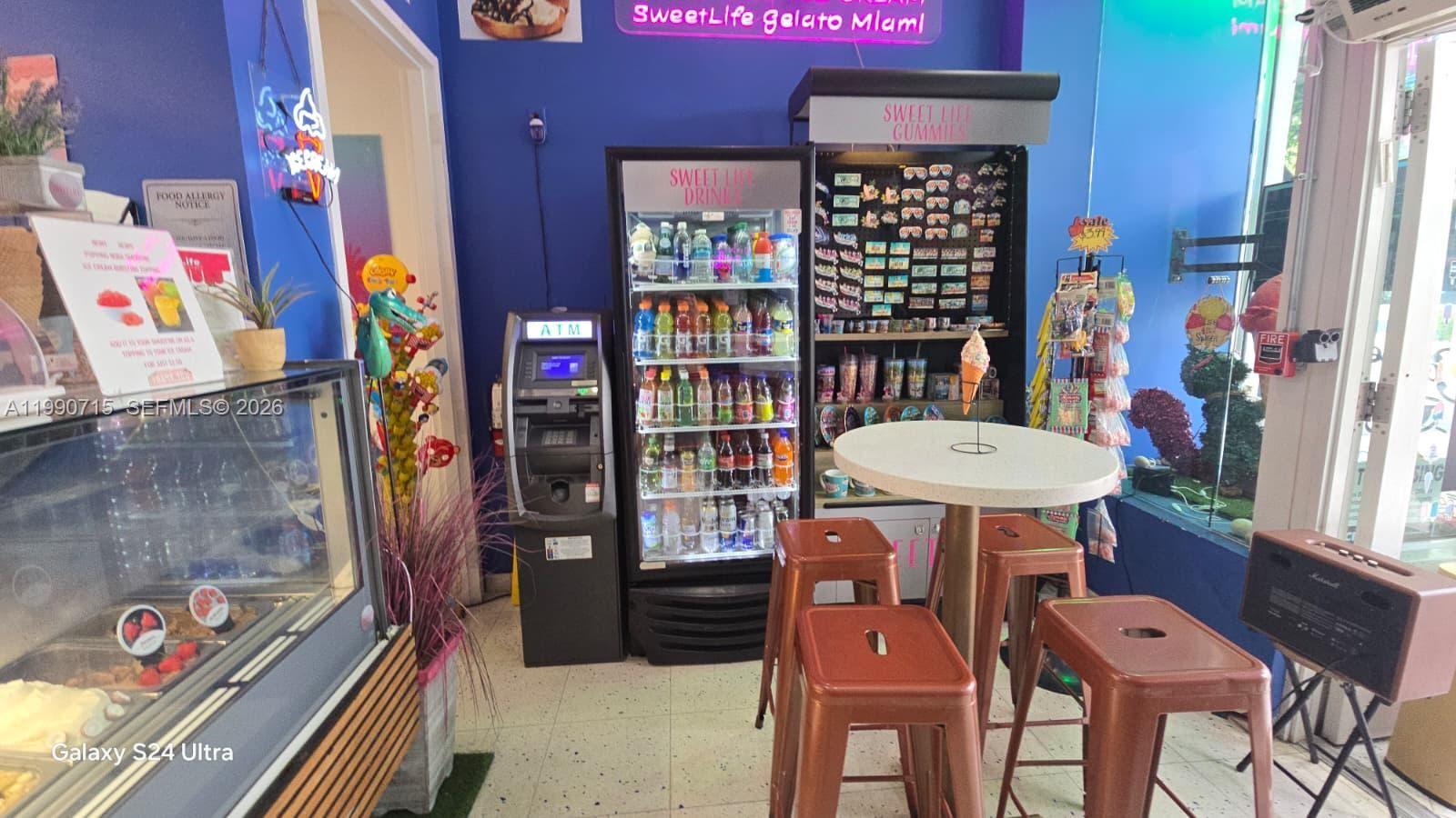Ice Cream Shop for Sale in Miami Beach
