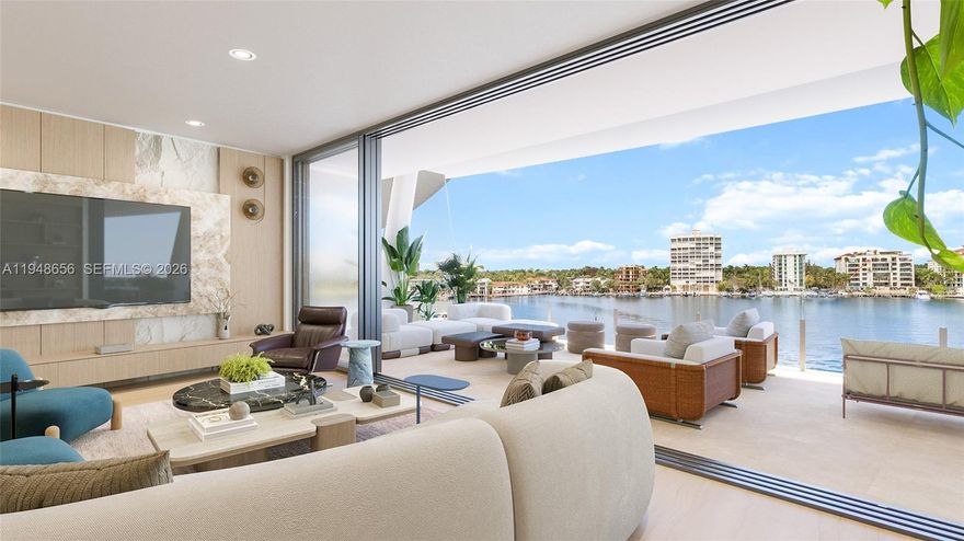 Brand new & never lived in, this 3-be waterfront residence was delivered in Dec ‘25. Offering 2,503SF of interior plus a deep 753SF terrace, the home enjoys sweeping views of the Bay, Coconut Grove, and the Brickell skyline. The primary suite features direct water views, his&her walk-in closets, and a spa-style bath. All bedrooms are ensuite. Additional highlights include marble floors, private elevator access & a separate laundry room. Set on a 20-acre gated, private island just minutes from Coconut Grove, Vita is an exclusive collection of only 65 waterfront residences designed along the island’s natural shoreline. Amenities incl concierge services, a bayfront pool w/ bar &lounge, fitness &wellness center, marina with slips, tennis, pickleball & padel courts, and a children’s playground.