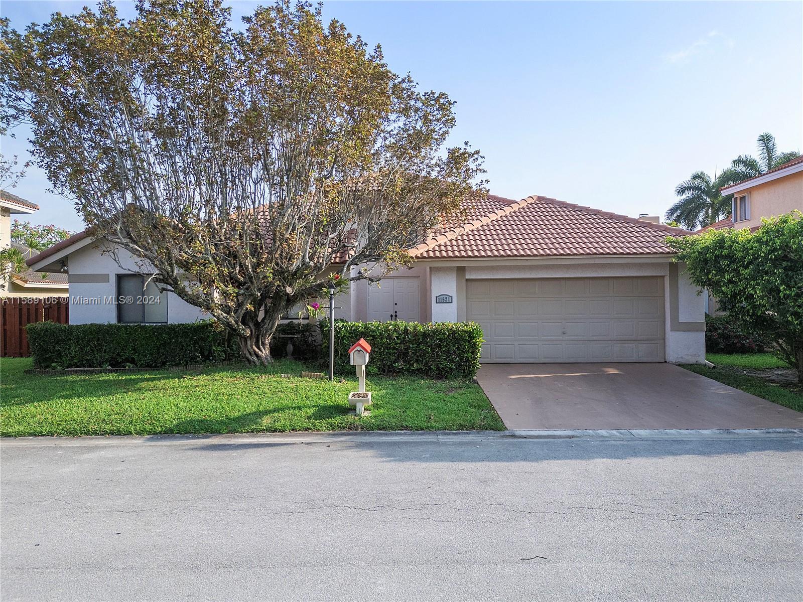 Simply stunning one-story remodeled 3 bedrooms & 2 bathrooms dream home in Pembroke Pines! This bright and beautiful open-concept features high vaulted ceilings and gorgeous tiled floors throughout. The kitchen is equipped with sleek black stainless steel appliances & crisp white cabinetry for culinary enthusiasts. Enjoy serene backyard views from the large sliding glass doors in the bright & airy living room or from the large master suite, with a double door entry, an ensuite bathroom & direct access to the lush, fenced-in backyard. Elegant lighting fixtures & ample storage space. Located in a family-friendly neighborhood with excellent schools and close to shopping, dining, & entertainment options. HOA $50 a month!! Don’t miss this opportunity to own a piece of paradise! A MUST SEE!