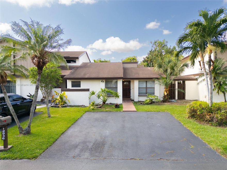 Discover this charming 2bedroom/2 bathroom townhouse in the Woodgate community of Kendall. This townhouse has been meticulously cared for and is ready for new owners to give it the cosmetic touch it is missing. This property includes a well-designed open living space and a spacious kitchen equipped with new appliances. It features a freshly painted exterior, a roof under 10 years old, updated plumbing and air conditioning. Both bathrooms and bedroom floors have also been recently renovated. The low association fees include access to the pool, tennis courts and lawn maintenance, plus there are no pet restrictions or association approval requirements presenting an excellent prospect for investors and homeowners alike. Motivated Sellers so bring offers!