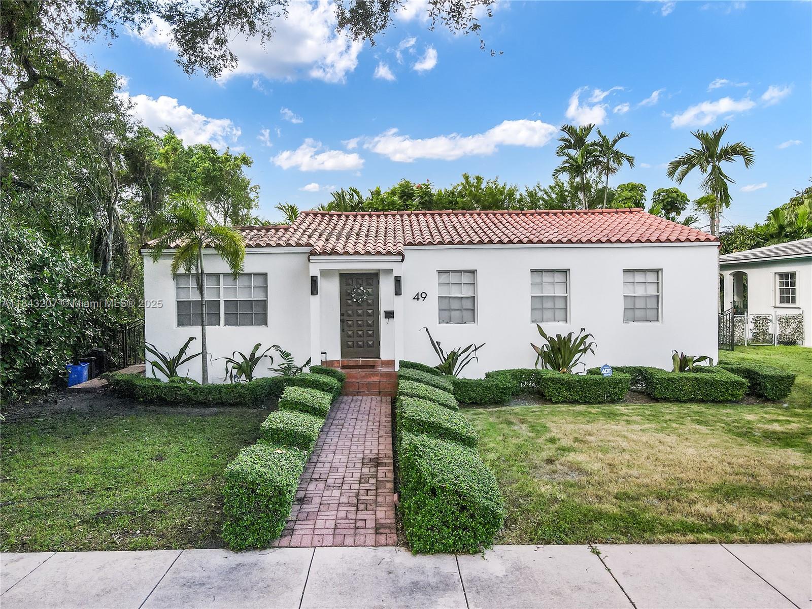 Beautifully remodeled, 3 bedroom, 1 bath home in the fantastic pocket of Coral Gables just north of 8th Street. Wonderful open living area with gorgeous updated kitchen, eat in snack bar and formal dining area. Newer tile flooring. Indoor laundry. Spacious backyard with patio and sprawling lawn. Parking for at least two cars. Close to everything you need including shopping, grocery stores, excellent restaurants and the airport. And just steps from a Coral Gables Trolley stop! Available immediately.