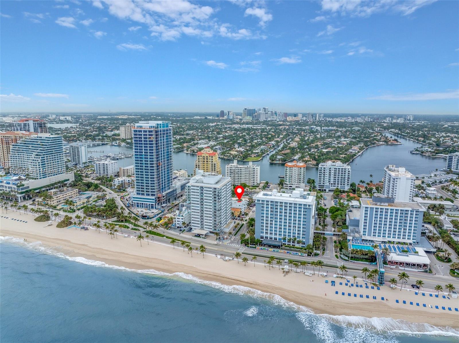 This exceptional property offers a prime location directly across from Las Olas Beach in Fort Lauderdale, providing access to the beautiful Fort Lauderdale central beach just steps away. The property features 8,973 square feet of well-designed space across two stories, ensuring ample room for any purpose. Inside, you'll find meticulously crafted interiors that seamlessly blend modern elegance with coastal charm, creating a warm and inviting atmosphere. The property includes ten designated parking spaces and sits on a generous 12,500 square foot lot, encompassing two adjacent buildings. Each room comes with a fully equipped kitchen, TV, high-speed internet, and central air conditioning. Additionally, guests can enjoy the on-site pool and jacuzzi, adding to the property's overall appeal.