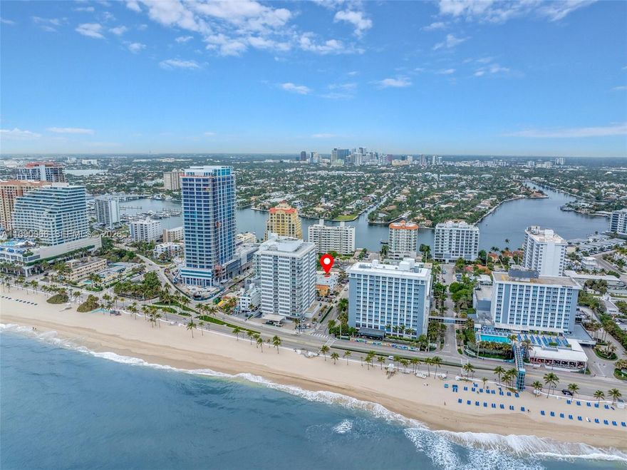 This exceptional listing offers a prime location directly across from Las Olas Beach in Fort Lauderdale, providing access to the beautiful Fort Lauderdale central beach, just steps away. The properties feature 8,973 sq ft of well-designed space accross two stories (x2), ensuring ample room for guests. Inside, you'll find meticulously crated interios that seamlessly blend modern elegance with coastal charm, creating a warm and inviting atmosphere. The properties include ten designated parking spaces and sits on a generous 12,500 sq ft lot, encompassing two adjacent buildings. Each room comes with a fully equipped kitchen, TV, high-speed internet, and AC. Guests can enjoy a brand new on-site pool, relaxing lounging chairs throughout, and a sunken lounge. New roofs/landscape/fencing/deck, and more. Properties have undergone MAJOR renovations, inside and outside. Reopened during the course of 2025 and ADRs in process of ramping up!