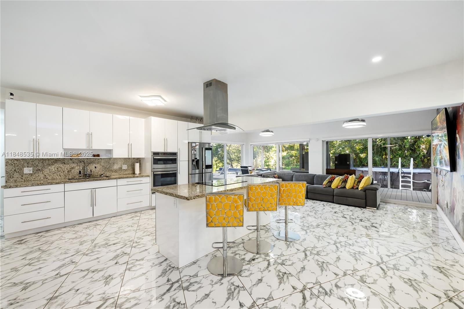 Exceptional waterfront opportunity in North Miami! This 2,800 SF home, located on the north lot of a generous 13,587 SF property, features 4 bedrooms and 3 bathrooms, offering an ideal blend of luxury and functionality. The property is in the process of being split into two lots; the sale includes the north lot only. Enjoy direct water access and a private deck, perfect for serene living or entertaining. Positioned next to a newly developed city park, this home offers added appeal and outdoor leisure space. Plumbing and electrical systems are completely new, ensuring modern reliability. Furniture purchase is optional, making it a seamless move-in or investment opportunity. Don't miss this rare find in a prime location!