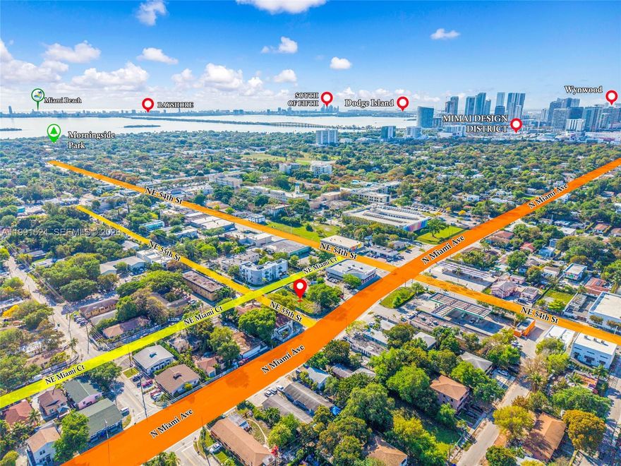 T5-O development site at the Wynwood / Edgewater / Design District / Magic City crossroads

6,750 SF corner lot in Federal Opportunity Zone with approved 10-unit shovel-ready plans included, plus a Live Local Act upside pathway to 23 units or more.

Three-tier density structure gives developers optionality: 10 units by-right (floor), 18 units via Public Benefits Trust Fund density (base case), or 23 units or more via Live Local Act administrative approval (upside). Live Local eligible per City of Miami's published transect list, with applicable property tax exemption on affordable units.

Adjacent to Magic City Innovation District. Buena Vista East / Little Haiti. Massive population increases in Wynwood, and Edgewater from 2015 to 2024, with 11,500 units delivered combined. Approved plans eliminate 12 to 18 months of typical entitlement timeline.
