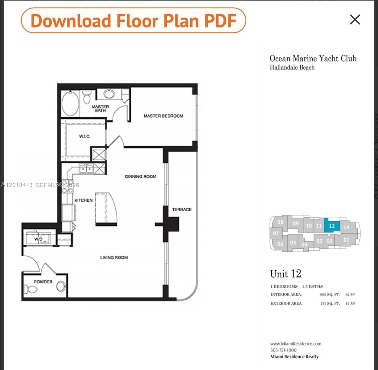 OCEAN MARINE YACHT CLUB C - Residential