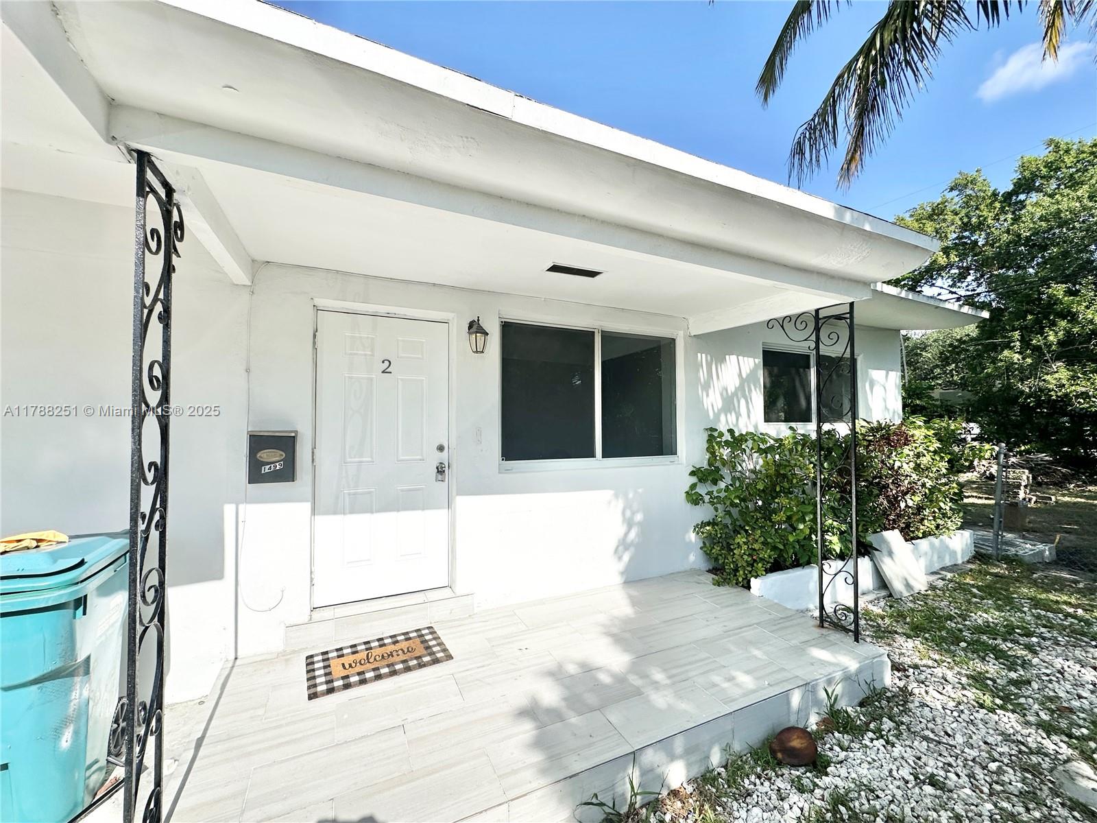 1497 Ne 118th Terrace 1499, Miami, Broward County, Florida - 2 Bedrooms  
1 Bathrooms - 