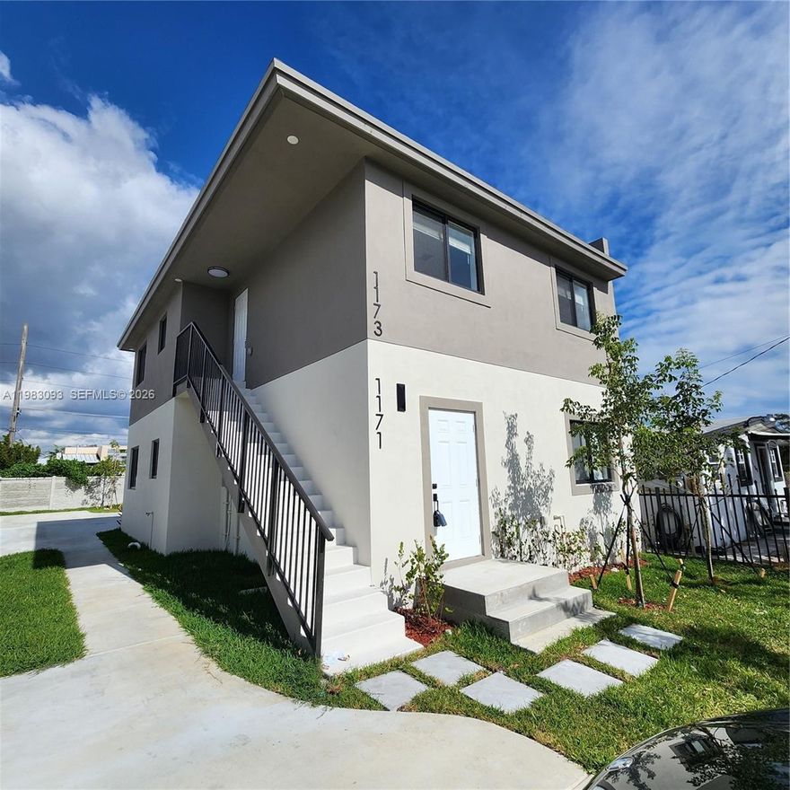 Be the first to live in this brand-new 3-bedroom, 2-bathroom modern home featuring impact windows, a tankless water heater, in-unit washer and dryer, and brand-new stainless steel appliances. Enjoy the convenience of two dedicated parking spaces.

Ideally located just minutes from Brickell, Downtown Miami, Wynwood, and Miami Beach, with easy access to dining, shopping, nightlife, and major highways.