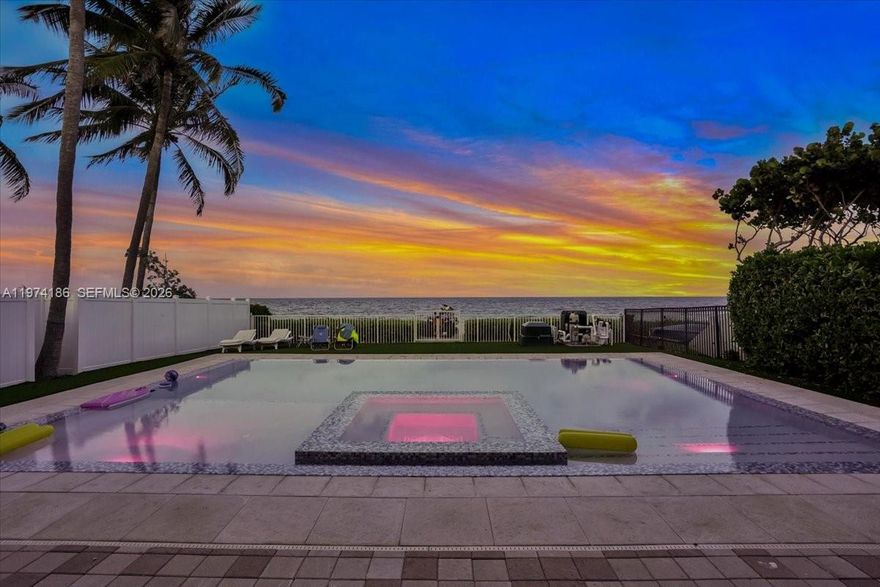 Beautiful direct ocean opportunity One of only 40 homes on the sand on Fort Lauderdale Beach. More than 5,000 sf under air. Open floorplan with incredible ocean views from the great room and open kitchen and oceanfront terrace. Kitchen with double features amazing swimming pool, 5 bedrooms with bathrooms in suite. Guest bathroom in main level and cabana full bathroom with shower. Turn-key.  Appointments only to pre-qualified buyer and proof of funds. Only a few of these in south Florida.