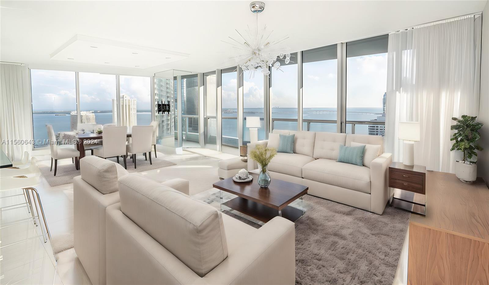Property for Sale at 495 Brickell Ave 2301, Miami, Broward County, Florida - Bedrooms: 3 
Bathrooms: 2  - $1,900,000
