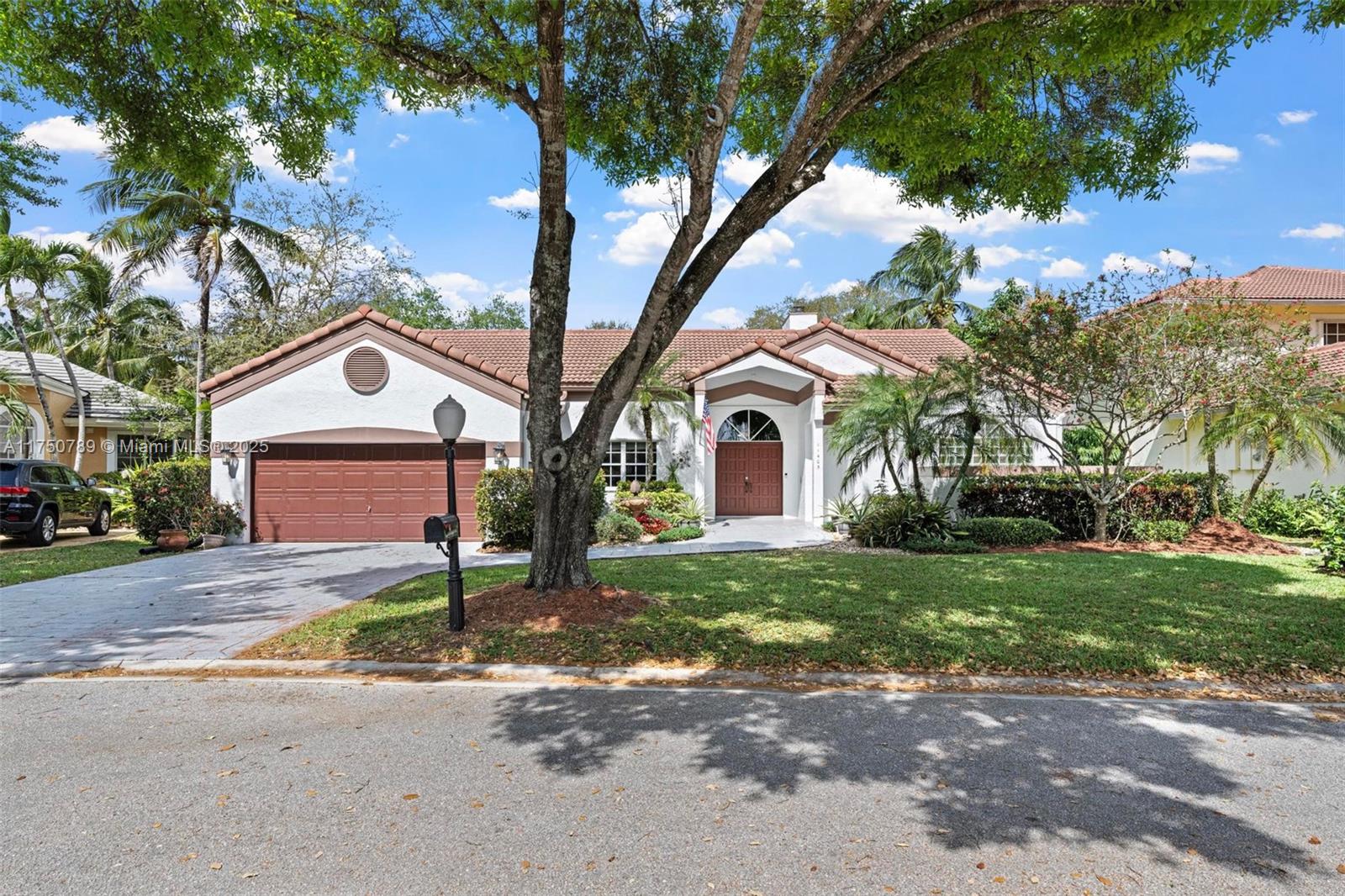Gorgeous 4/2.5 pool home in the highly sought after Rock Creek neighborhood! Nestled on a quiet cul-de-sac in the gated East Landing community. Pride of ownership - this pristine home offers the perfect blend of elegance + comfort. Recently remodeled throughout, enjoy a stunning kitchen, volume ceilings, new flooring, marble fireplace + freshly painted! Roof is in great condition! The split master bedroom provides privacy. The beautifully renovated kitchen boasts new cabinets, quartz countertops + new appliances, along with a new w/d. The master bedroom & family room open to a very private backyard oasis with a heated saltwater pool, spa, + new pool pump. Hurricane shutters provide full protection. Located in a top-rated school district, this centrally located home is truly move-in ready!