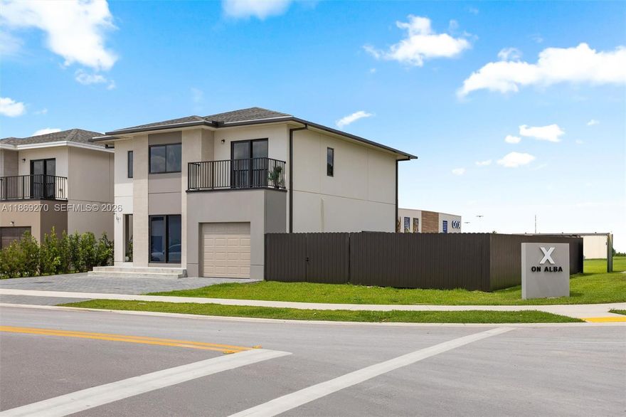 !!! UNIQUE OVERSIZE LOT... CORNER HOME with one of the largest backyard and lot in this community!!!
 Whether you are looking for exquisite finishes, solid construction or elegant spaces you have found the right home. This 5-bedroom, 4.5-bathroom fortress comes with hurricane impact windows, EV charger, LED lighting, SS appliances, Quartz countertops, Soft-Close cabinets and everything else you may need to make this your future home. The pictures of this beauty really don’t tell the full story.  Come and see this for yourself and be mesmerized by its appeal. CONTRIBUTION TO THE BUYER